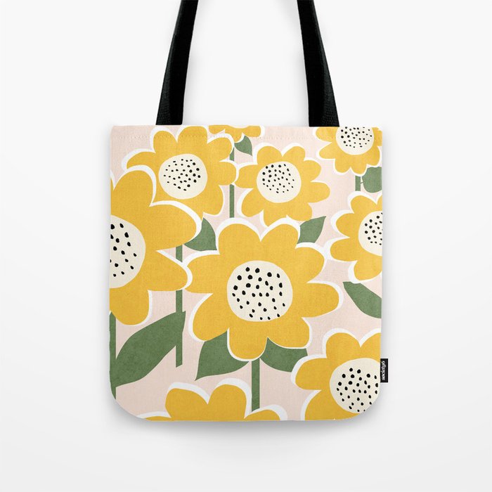 Flower Market - Sunflower #1 Tote Bag Gallery Image 1