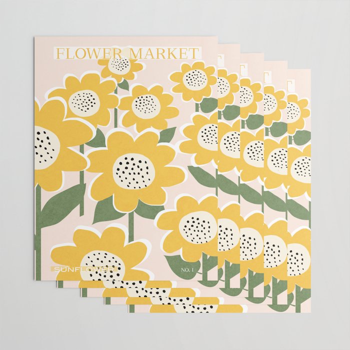 Flower Market - Sunflower #1 Wrapping Paper Gallery Image 3