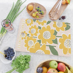 Flower Market - Sunflower #1 Cutting Board Gallery Image 2