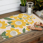 Flower Market - Sunflower #1 Outdoor Rug Gallery Image 2