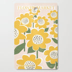 Flower Market - Sunflower #1 Cutting Board Gallery Image 1