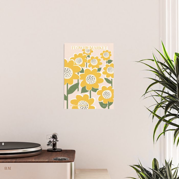 Flower Market - Sunflower #1 Poster Gallery Image 2