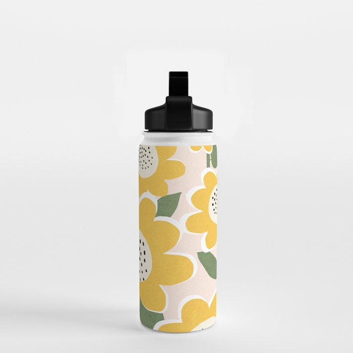 Flower Market - Sunflower #1 Water Bottle Gallery Image 2