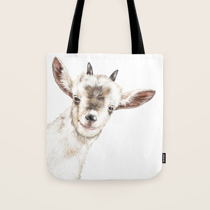 Oh My Sneaky Goat Tote Bag Gallery Image 1