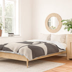 Linocut Branch #3 / Black & White Duvet Cover Gallery Image 2