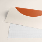 Desert Sunset - Abstract Minimalism in Burnt Orange Wrapping Paper Gallery Image 2