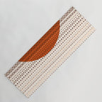 Desert Sunset - Abstract Minimalism in Burnt Orange Yoga Mat Gallery Image 1