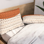 Desert Sunset - Abstract Minimalism in Burnt Orange Pillow Sham Gallery Image 2