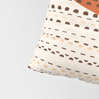 Desert Sunset - Abstract Minimalism in Burnt Orange Pillow Sham Gallery Image 4