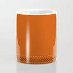 Desert Sunset - Abstract Minimalism in Burnt Orange Coffee Mug Gallery Image 4