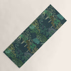 Italian landscape dark green Yoga Mat Gallery Image 1