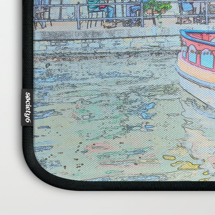 Ride Down The River - San Antonio, Texas Laptop Sleeve Gallery Image 3