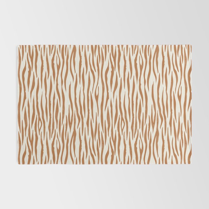 Tiger Stripes In Neutral Rug Gallery Image 2