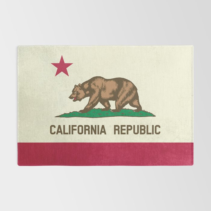 California Republic Flag Rug Gallery Image 2