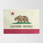 California Republic Flag Rug Gallery Image 2