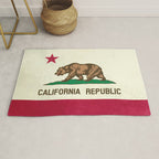 California Republic Flag Rug Gallery Image 1