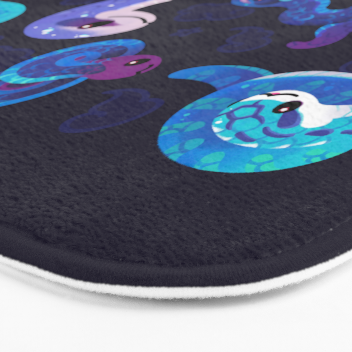The Year of the Blue Snake Bath Mat Gallery Image 3