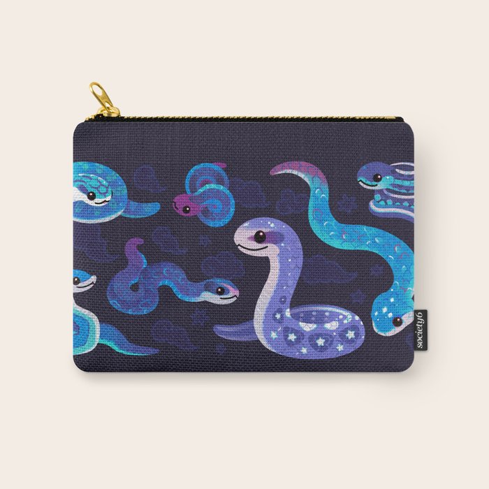 The Year of the Blue Snake Carry All Pouch Gallery Image 1