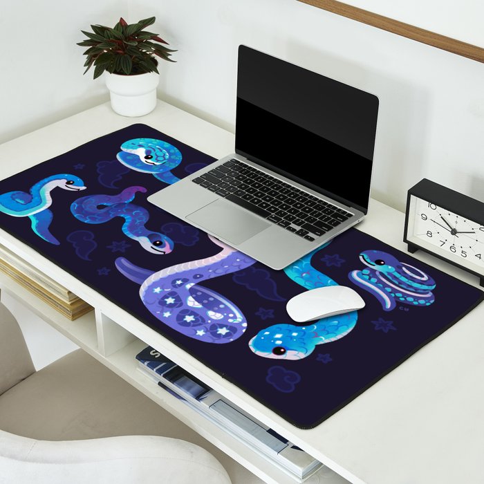 The Year of the Blue Snake Desk Mat Gallery Image 2