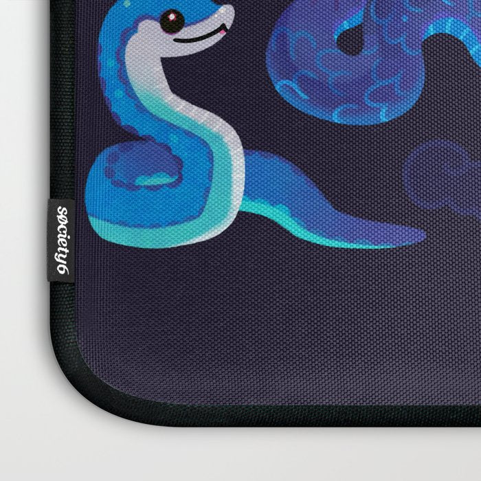 The Year of the Blue Snake Laptop Sleeve Gallery Image 3