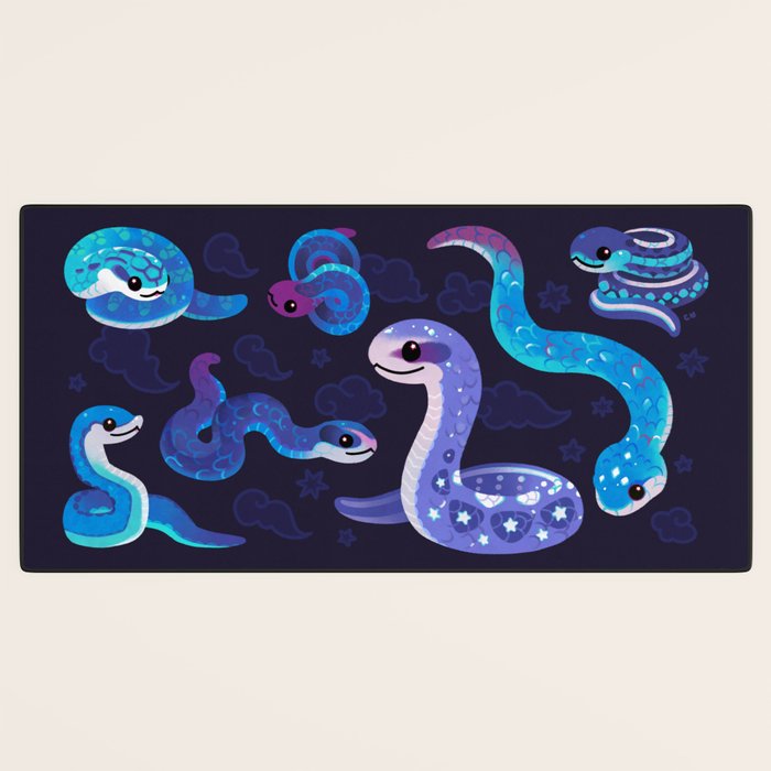 The Year of the Blue Snake Desk Mat Gallery Image 3