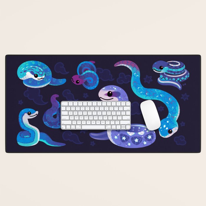 The Year of the Blue Snake Desk Mat Gallery Image 1