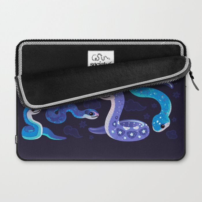 The Year of the Blue Snake Laptop Sleeve Gallery Image 2