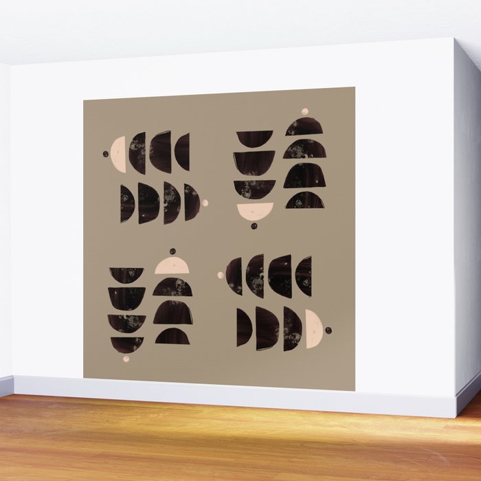 Abstract Bohemian Art Print Matisse Muted Art Print Wall Mural Gallery Image 2