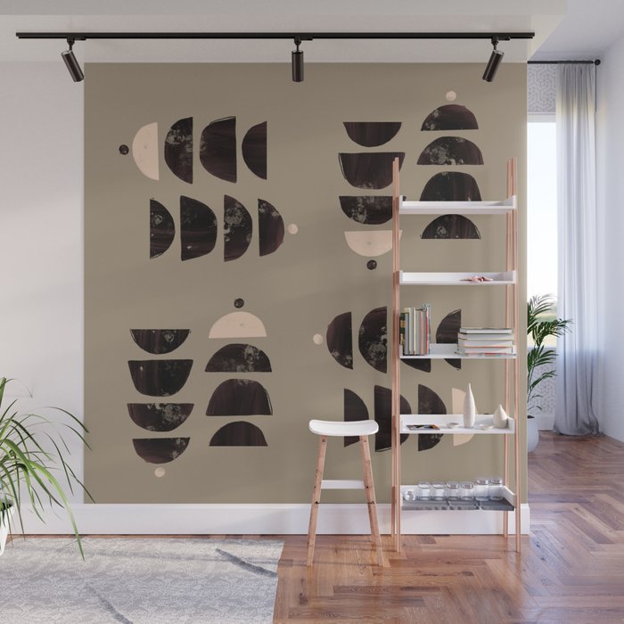 Abstract Bohemian Art Print Matisse Muted Art Print Wall Mural Gallery Image 1