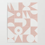 My Favorite Geometric Patterns No.11 - Pale Pink Poster Gallery Image 4
