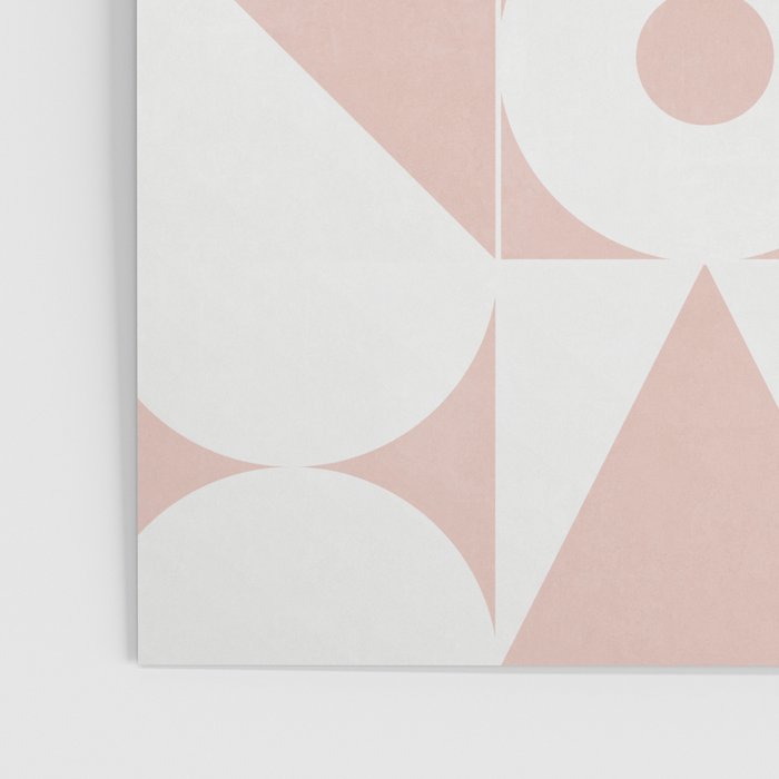 My Favorite Geometric Patterns No.11 - Pale Pink Poster Gallery Image 3