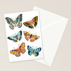 Woodland Butterfly Print Stationery Card Gallery Image 2