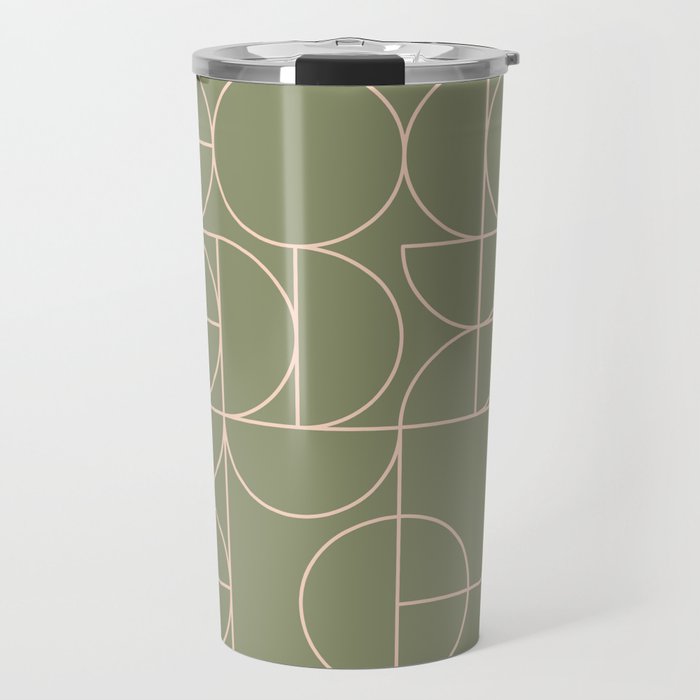 Deco Geometric 08D Travel Mug Gallery Image 1