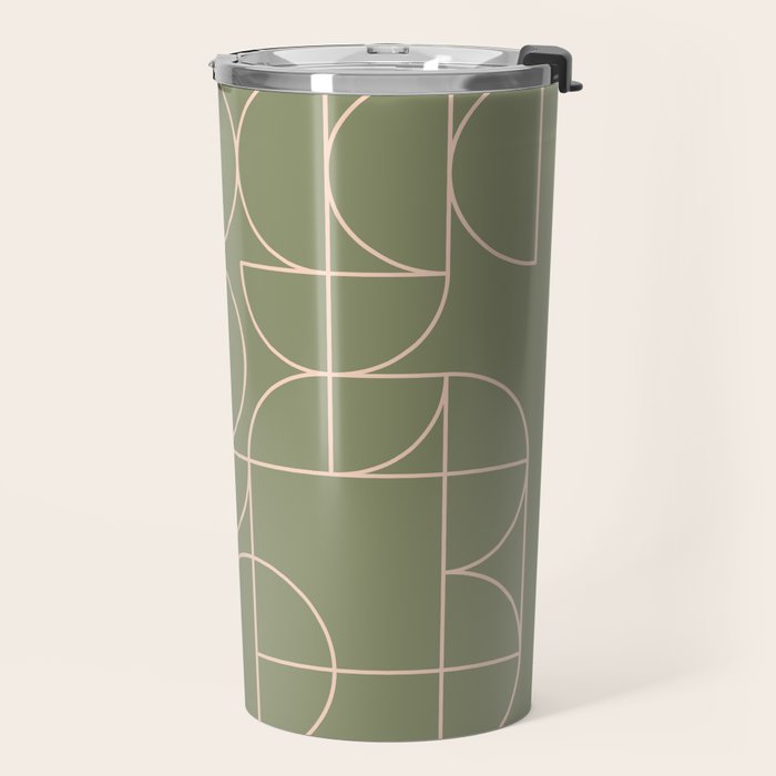 Deco Geometric 08D Travel Mug Gallery Image 2