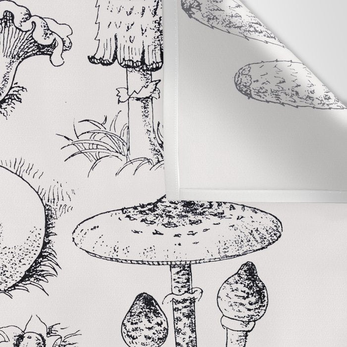 Mushroom Collection Wall Tapestry Gallery Image 3