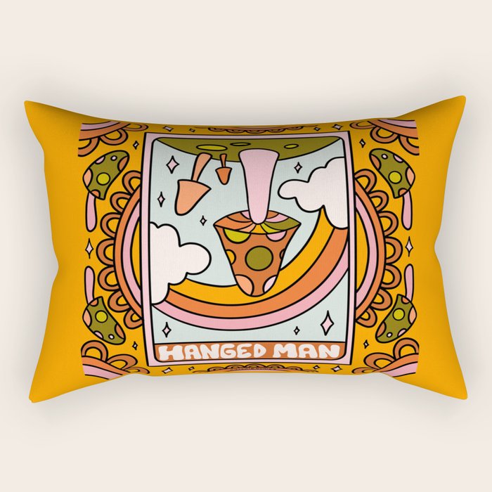 12. Hanged Man Mushroom Rectangular Pillow Gallery Image 2