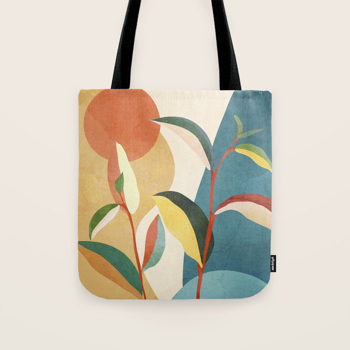 Colorful Branching Out 16 Tote Bag Gallery Image 1