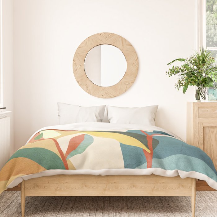 Colorful Branching Out 16 Duvet Cover Gallery Image 3