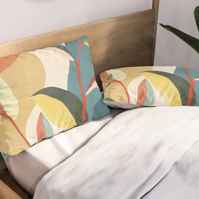 Colorful Branching Out 16 Pillow Sham Gallery Image 2