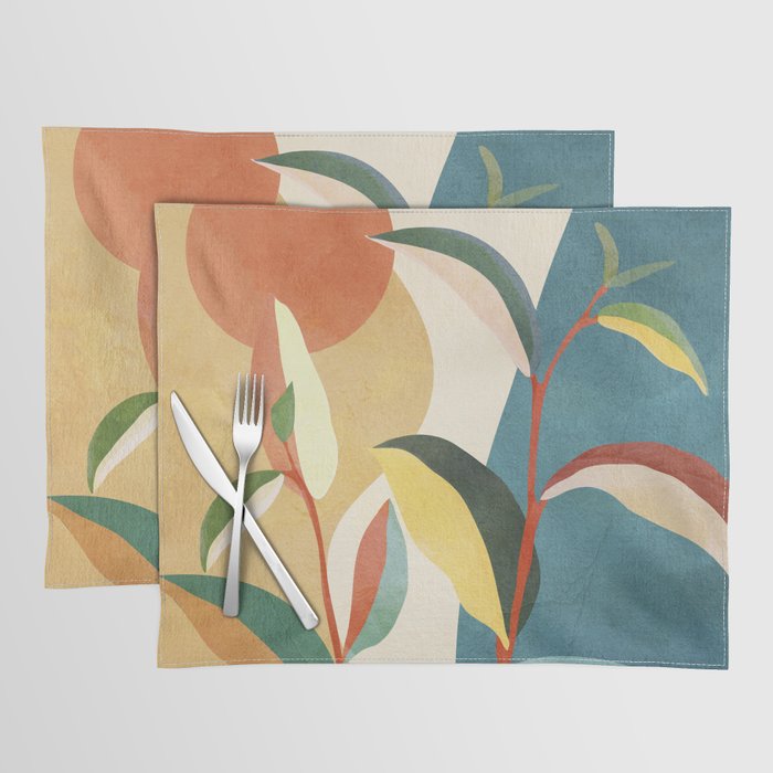Colorful Branching Out 16 Placemat Gallery Image 1