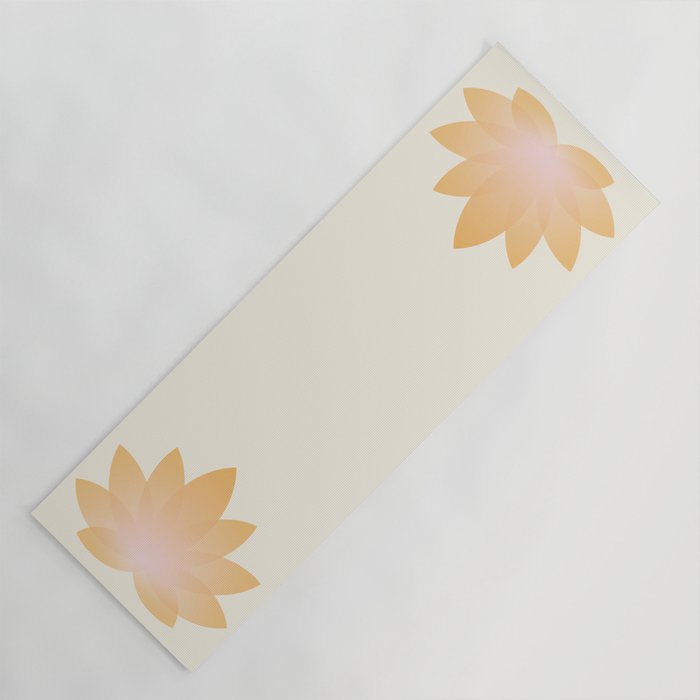 Lotus Flower Minimalism I Yoga Mat Gallery Image 1