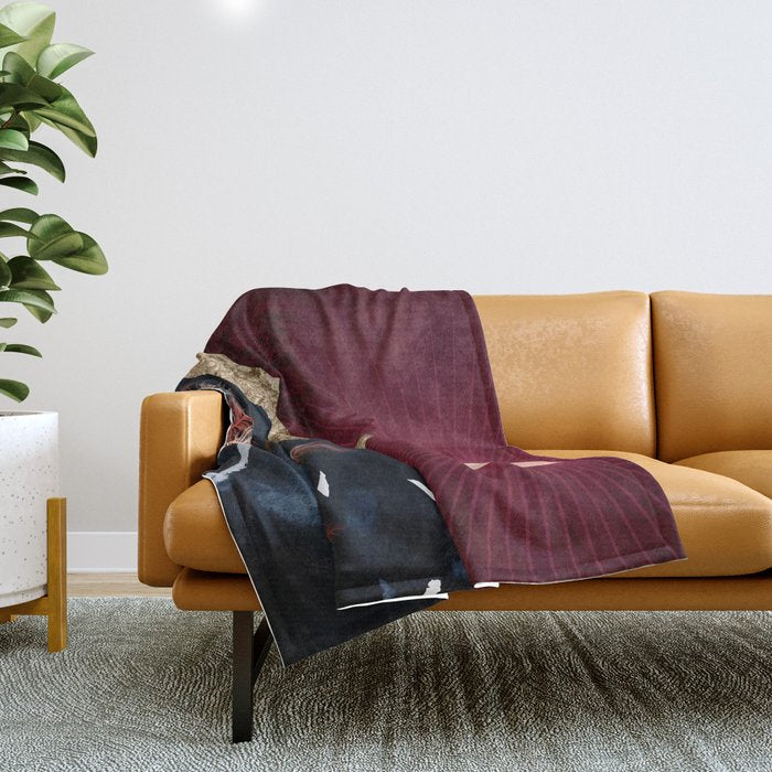 Autumn Night Throw Blanket Gallery Image 1