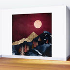 Autumn Night Wall Mural Gallery Image 2