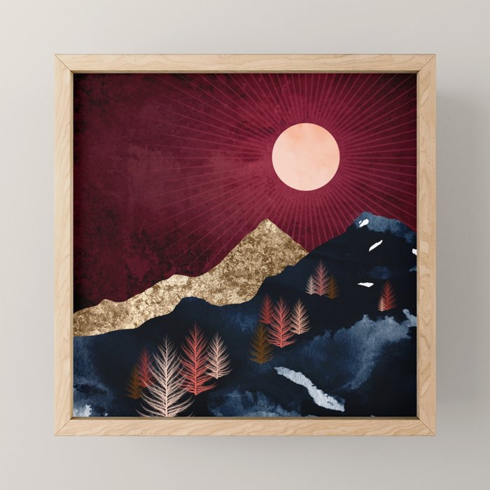Autumn Night Mini Art Print Gallery Image 1