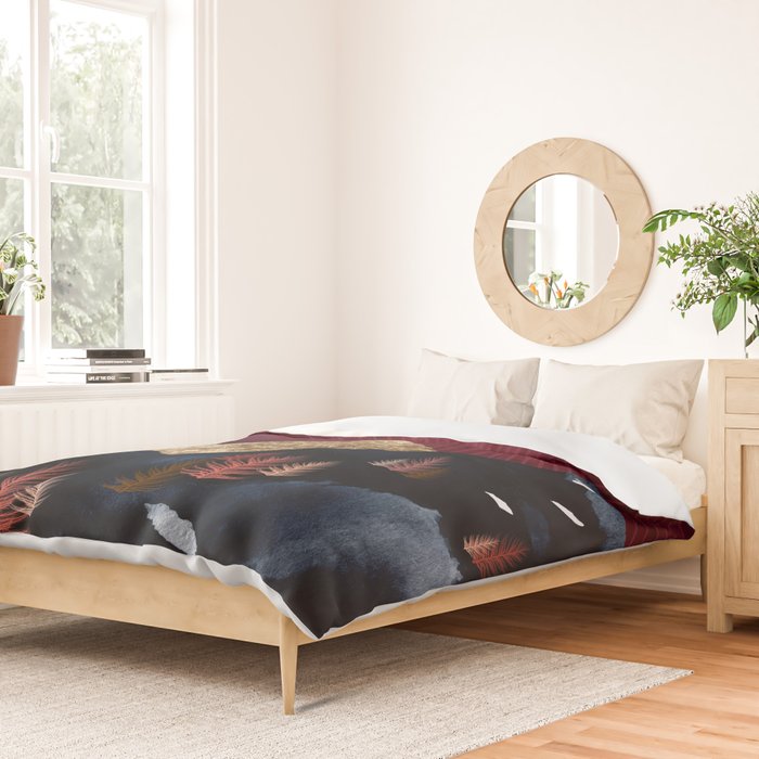 Autumn Night Duvet Cover Gallery Image 2
