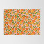 Orange Pattern on Pink Rug Gallery Image 2