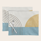 Sunny Ocean Horizon Placemat Gallery Image 1