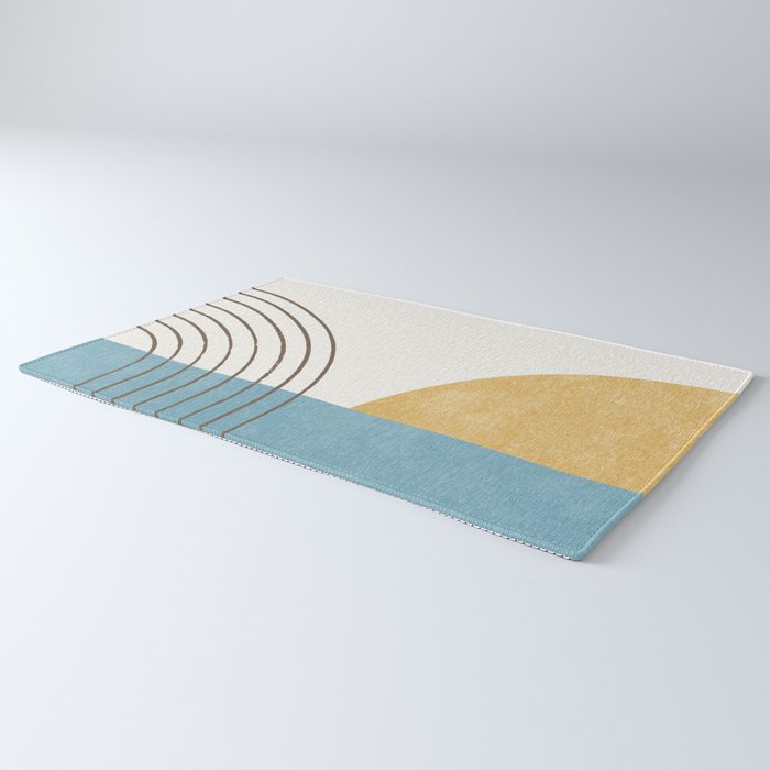 Sunny Ocean Horizon Rug Gallery Image 3