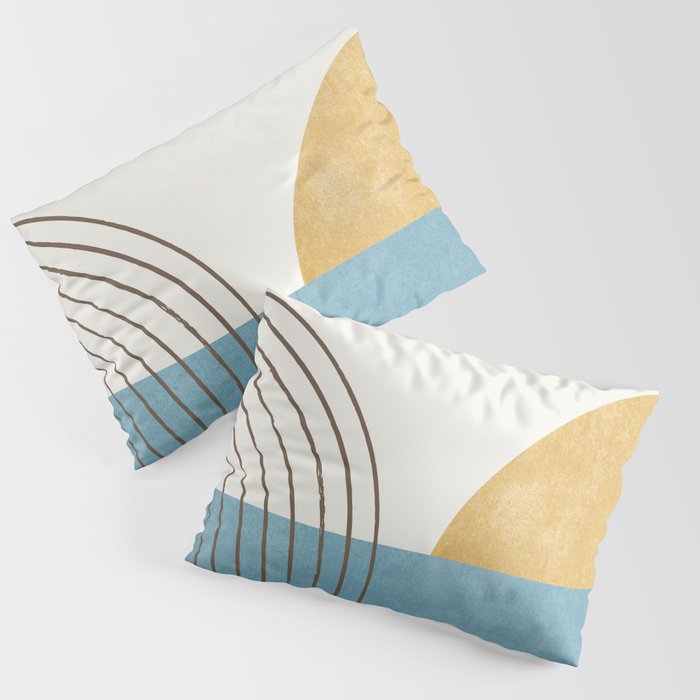 Sunny Ocean Horizon Pillow Sham Gallery Image 3