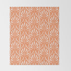 Boho salmon Throw Blanket Gallery Image 2